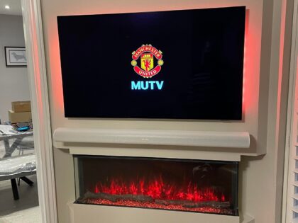 Inferia Slimline 50" Fire
