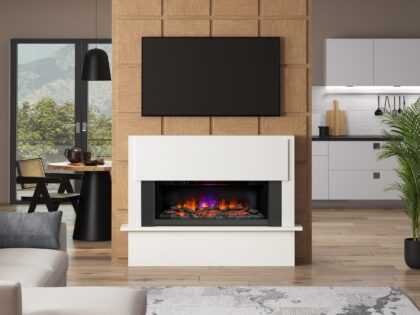 Flare Fairview Timber Electric Fireplace