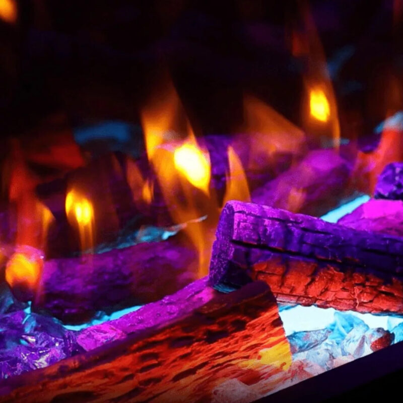 Iconic 1250 Landscape Electric Fire - Image 2
