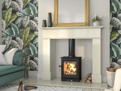Henley Leaf Compact Wood Stove