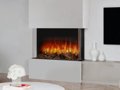 Econovex E762 30” Panoramic 3 Sided Electric Fire