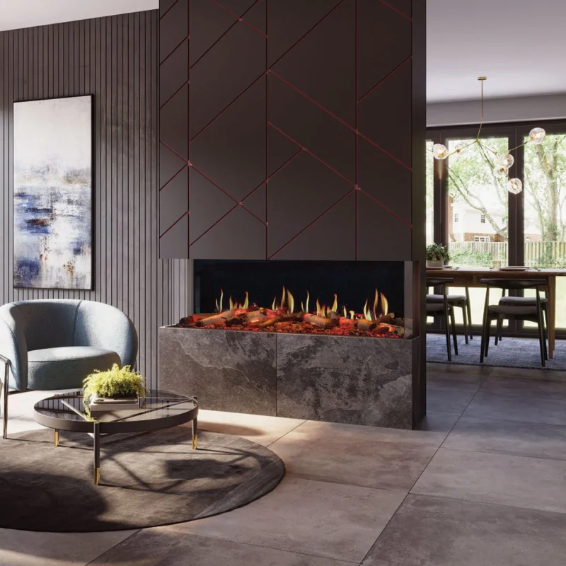 Onyx Fusion 150RW 1-2-3 Sided Electric Fire