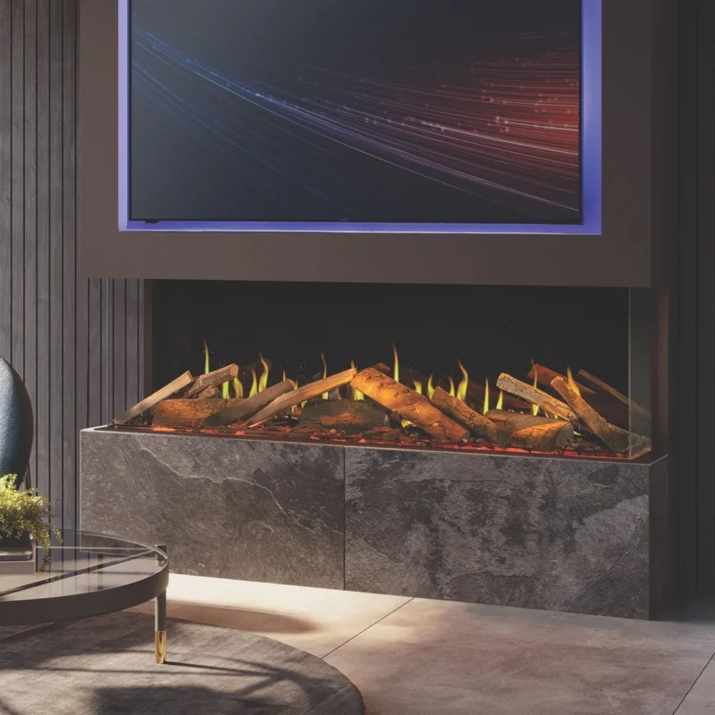 Onyx Fusion 150RW 1-2-3 Sided Electric Fire - Image 2