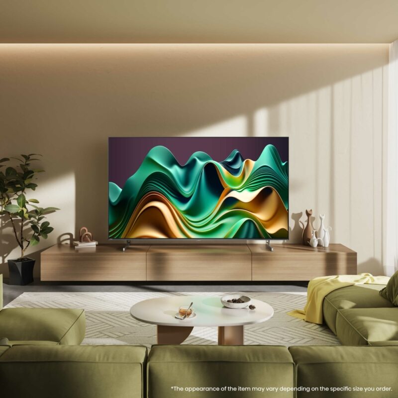 Hisense 75U6NQTUK 75" ULED Mini LED 4K Mini LED Smart TV, 4K Ultra HD, Grey, E Rated - Image 2