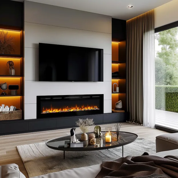 Hawnby Recessed Electric Fire