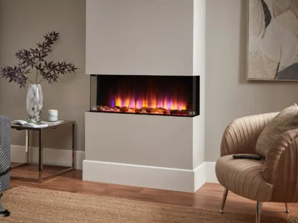 Rosedale 3 Sided Electric Fire